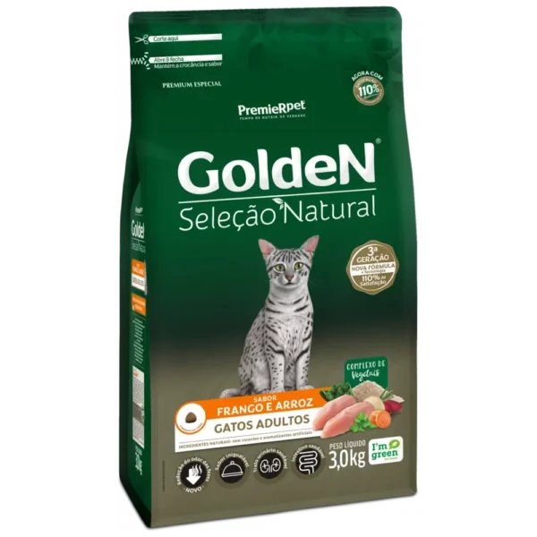 golden seleccion natural gatos adultos