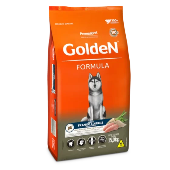 GoldeN Senior Perros Pollo y Arroz 15 Kg + Manta
