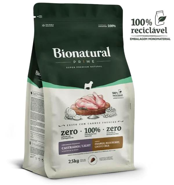 Bionatural Prime Castrado Light Raza Pequeña