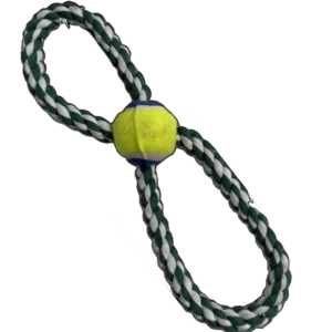 juguete cuerda con pelota