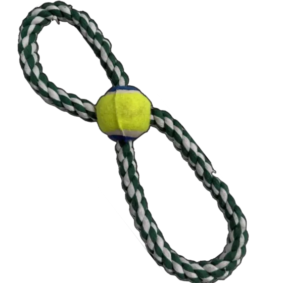 juguete cuerda con pelota