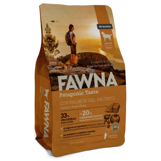 Fawna perro Adulto Pequeño con Salmón 7,5 Kg