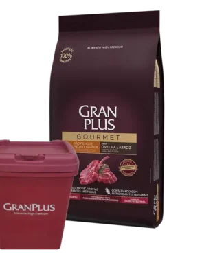 Racionya Alimentos para mascotas 32 gran plus gourmet cordero cachorro