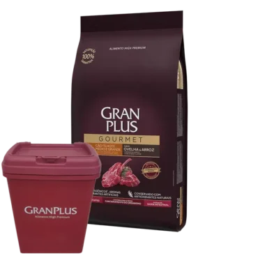 Racionya Alimentos para mascotas 8 gran plus gourmet cordero cachorro