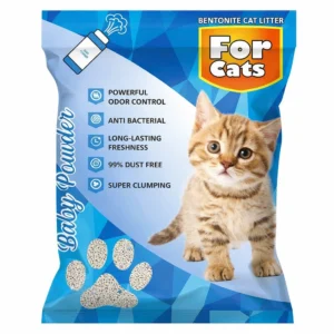 aglomerante for cats baby powder