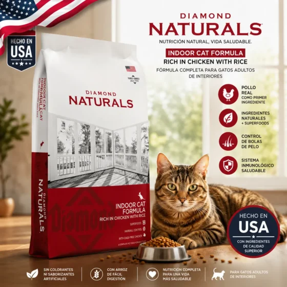 Diamond Naturals Gato Castrado 7,5 Kg