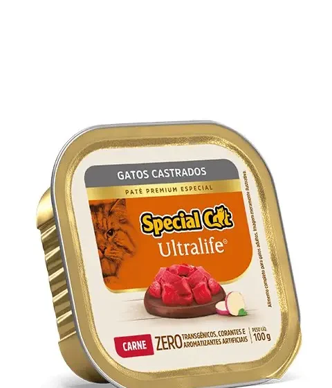 Paté Special Cat Ultralife Gato Castrado 100 g