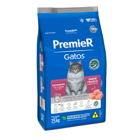 PremieR Gatos Castrados 7 a 11 años