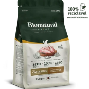 bionatural gato castrado pollo