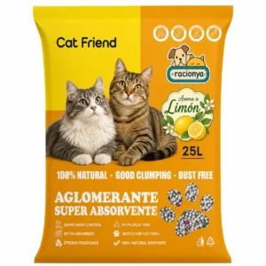 arena aglomerante cat friend limon