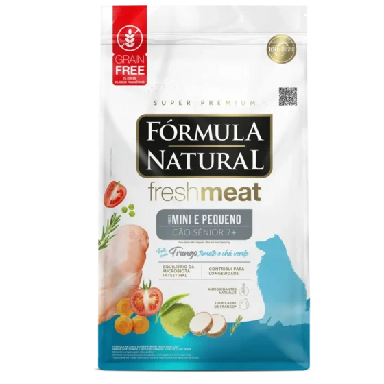 formula natural fresh meat senior mini