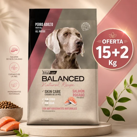 Balanced Natural Recipe Salmon Rosado