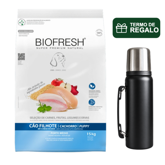 Biofresh Cachorro Razas Medianas 15 Kg
