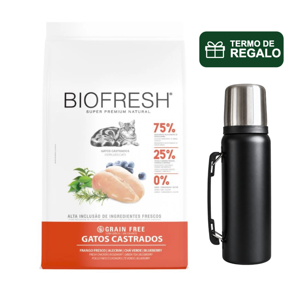 Biofresh Gatos Castrados Pollo 7,5 Kg