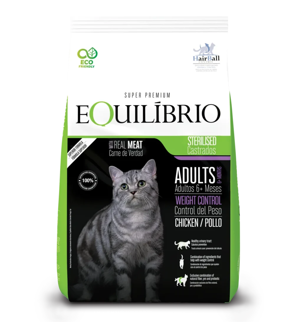 Equilibrio Gato Adulto Castrado Pollo 7,5 Kg