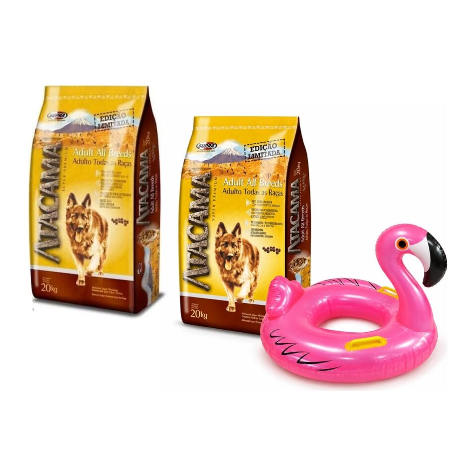 Atacama Adulto Super Premium 44 Kg (2 bolsas de 20+2) + Inflable a elección