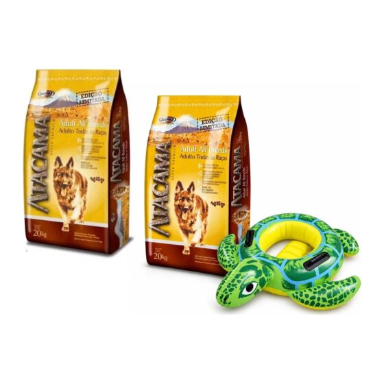 Atacama Adulto 44 kg (2 bolsas de 20+2) con inflable tortuga de regalo