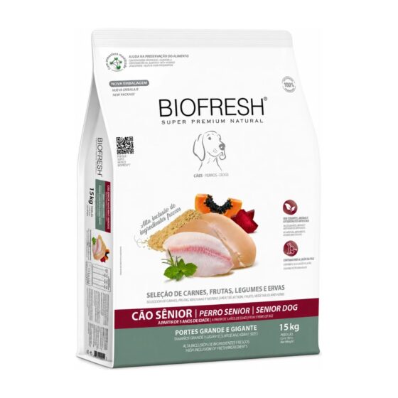 Biofresh Senior Razas Grandes 15 Kg