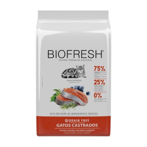 Biofresh Gatos Castrados Salmón 7,5 Kg