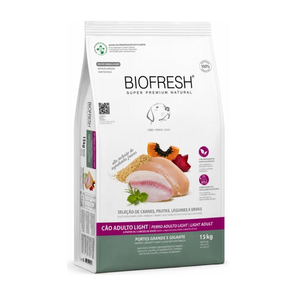 Biofresh Light Raza Grande 15 Kg + Licuadora opcional $200