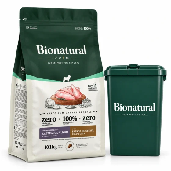 Bionatural Prime Castrado Light Raza Pequeña 10,1 Kg