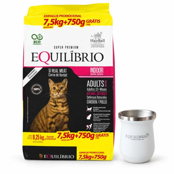 Equilibrio Gato Adulto 8,25 Kg + Mate Equilibrio de regalo