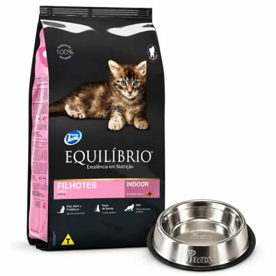 Equilibrio Gato Bebe 7,5 Kg + Plato de acero de regalo