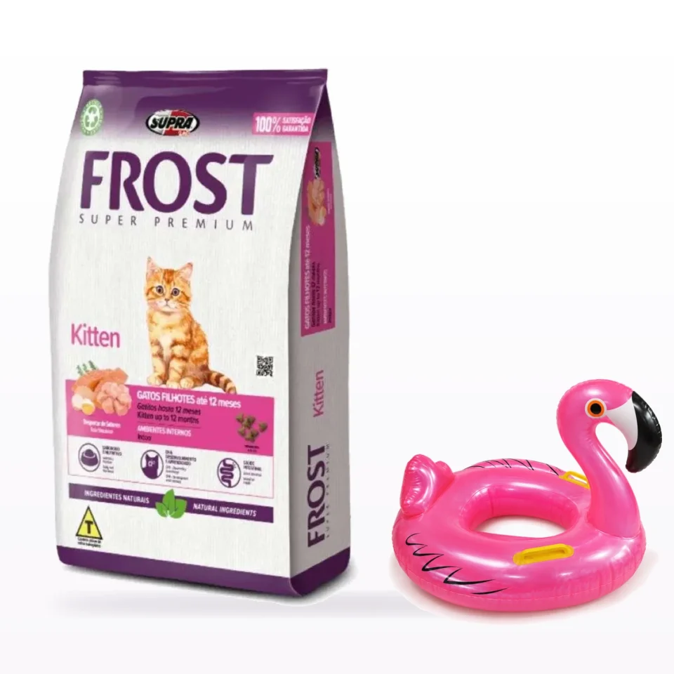 Frost Kitten Cat Super Premium 7,5 Kg + Inflable a elección