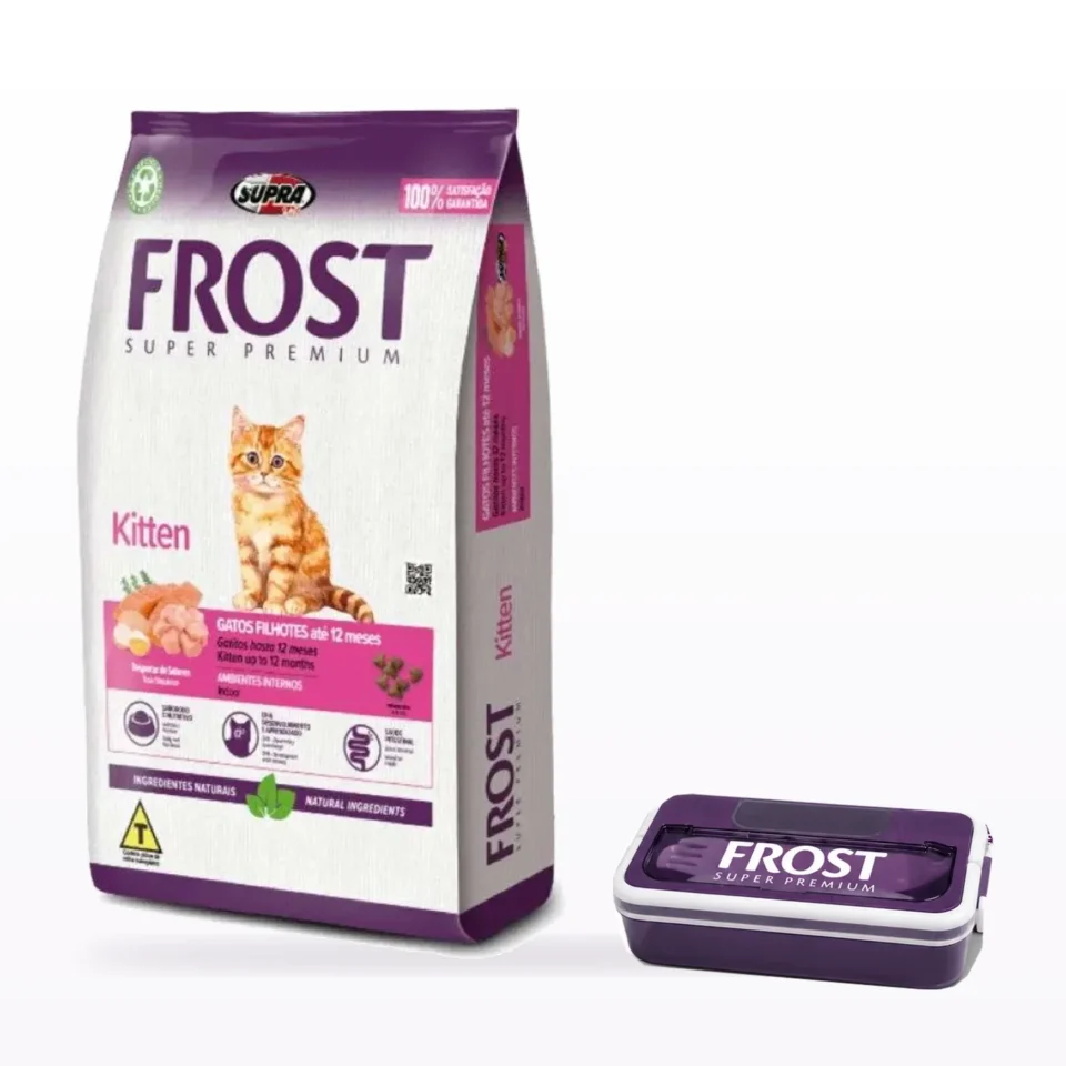 Frost Kitten Cat Super Premium 7,5 Kg + Tupper de regalo