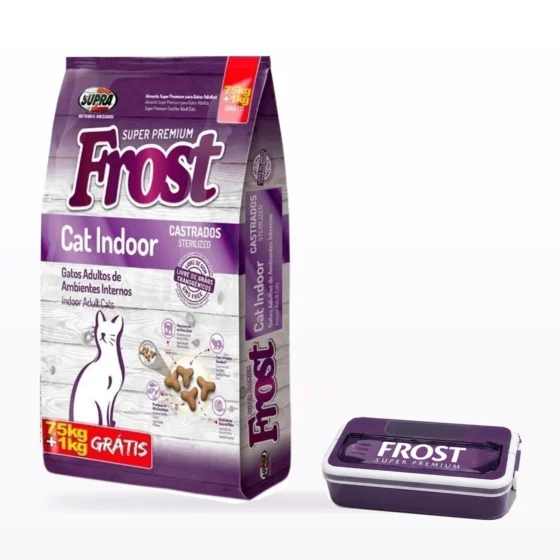Frost Cat Indoor Adulto 8,5 Kg + Tupper de regalo - tupper