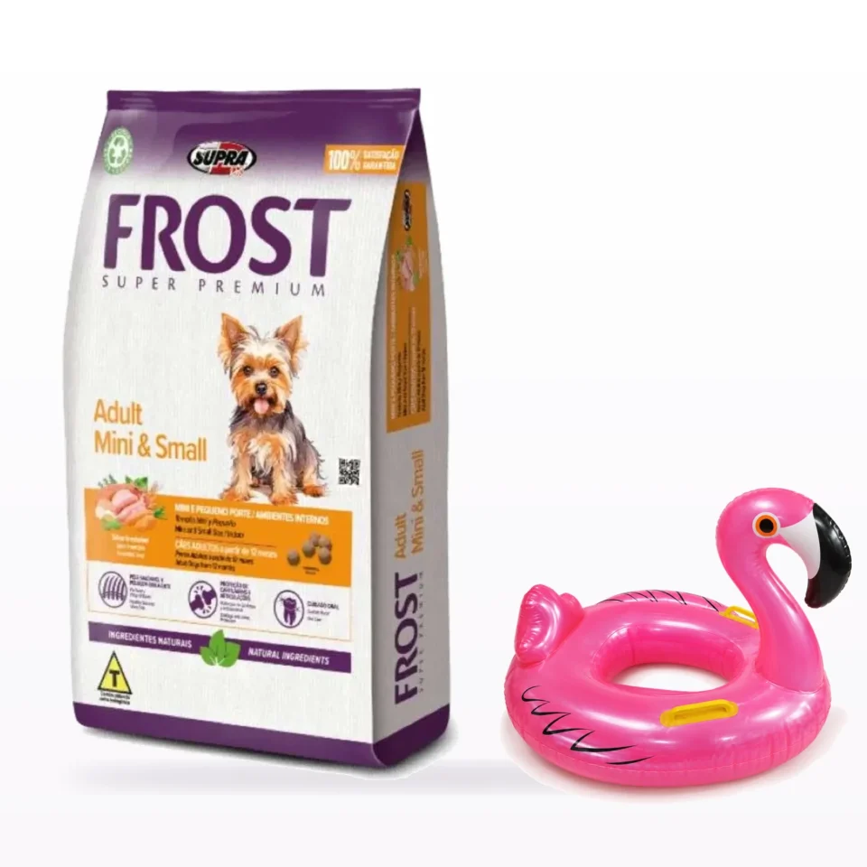 Frost Adulto Sb Raza Pequeña y Mini 15 Kg + Inflable a elección