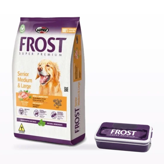Frost Senior Super Premium 15 Kg + Tupper de regalo - tupper