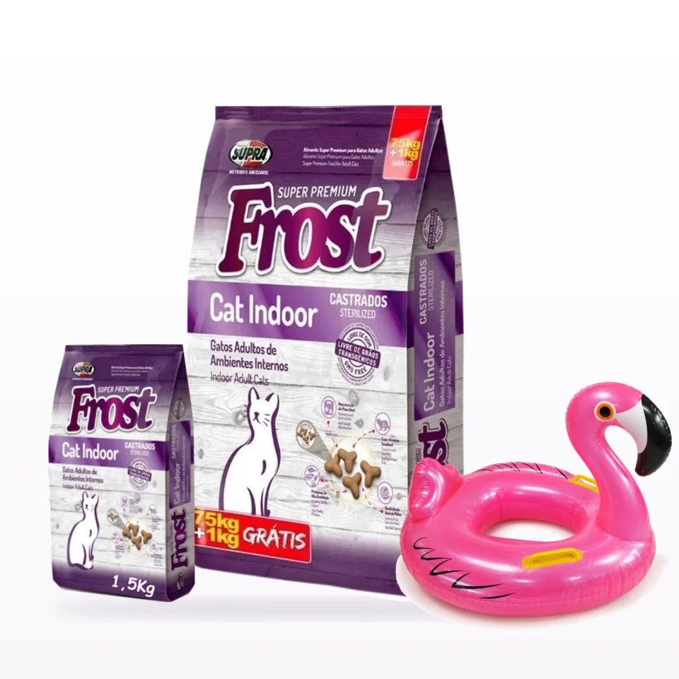 Frost Cat Indoor Gato Castrado 8,5+1,5 Kg + Inflable a elección