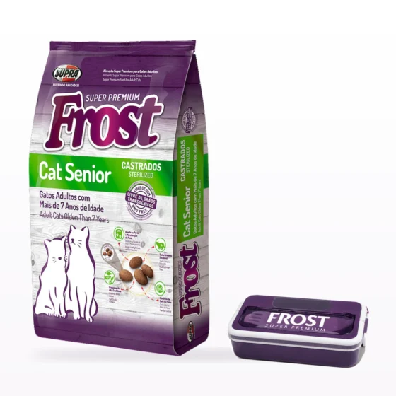 Frost Cat Senior Super Premium 7,5 Kg + Tupper de regalo - tupper