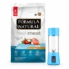 Formula Natural Fresh Meat Cachorro Grande 12 Kg + Licuadora portátil