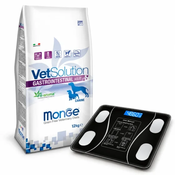 Monge VetSolution Gastrointestinal Canine Adult 12 Kg + Balanza corporal de regalo