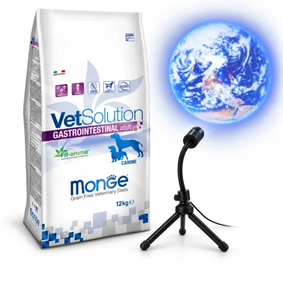Monge VetSolution Gastrointestinal Canine Adult 12 Kg + Proyector del planeta Tierra de regalo