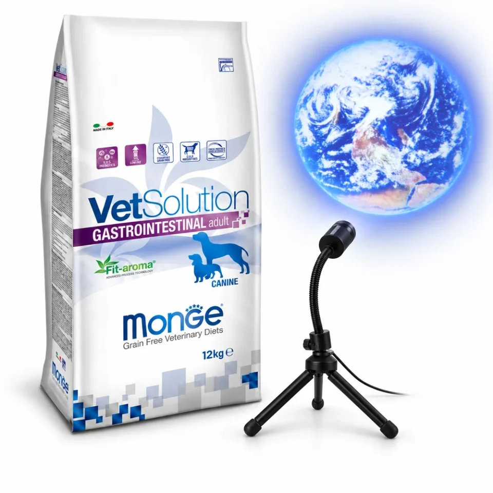 Monge VetSolution Gastrointestinal Canine Adult 12 Kg + Proyector del planeta Tierra de regalo