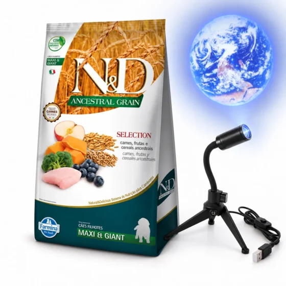 N&D Ancestral Puppy Maxi Giant 15 Kg + Proyector de regalo