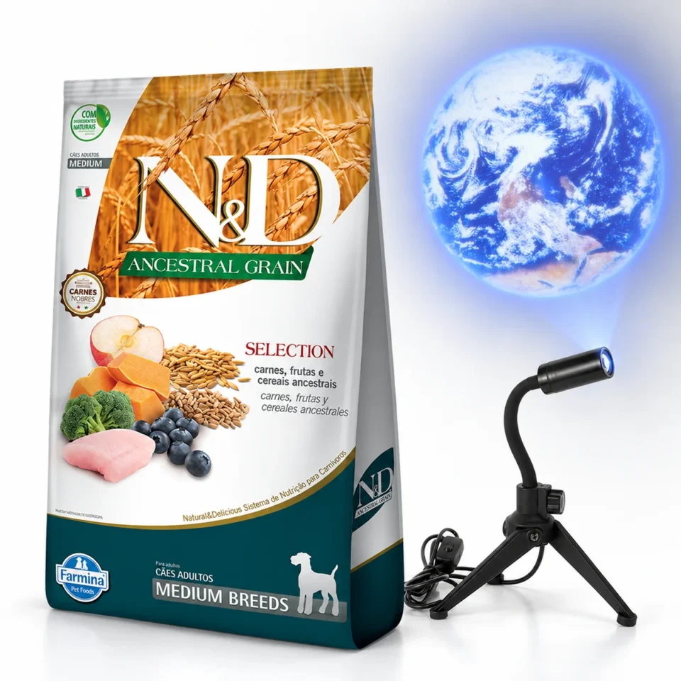 N&D Ancestral Selection Perro Adulto Medium 15 Kg + Proyector de regalo