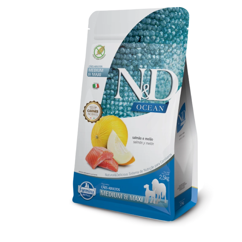 N&D Ocean para Perro Adulto Mediano y Grande 10 Kg