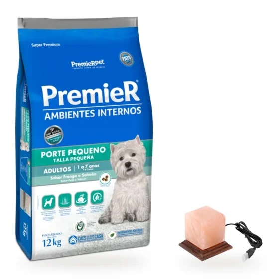PremieR Ambientes Interiores Adulto Mini 12 Kg + Lámpara de sal de regalo
