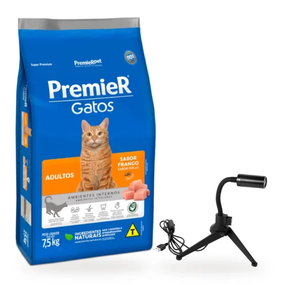 PremieR Gato Adulto Pollo 7,5 Kg + Proyector de planeta de regalo