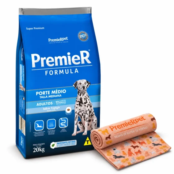 PremieR Formula Perros Adultos Talla Mediana Pollo 20 Kg