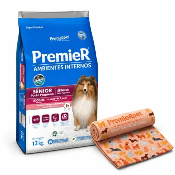 PremieR Ambientes Interiores Senior Talla Pequeña Pollo y Salmón 12 Kg