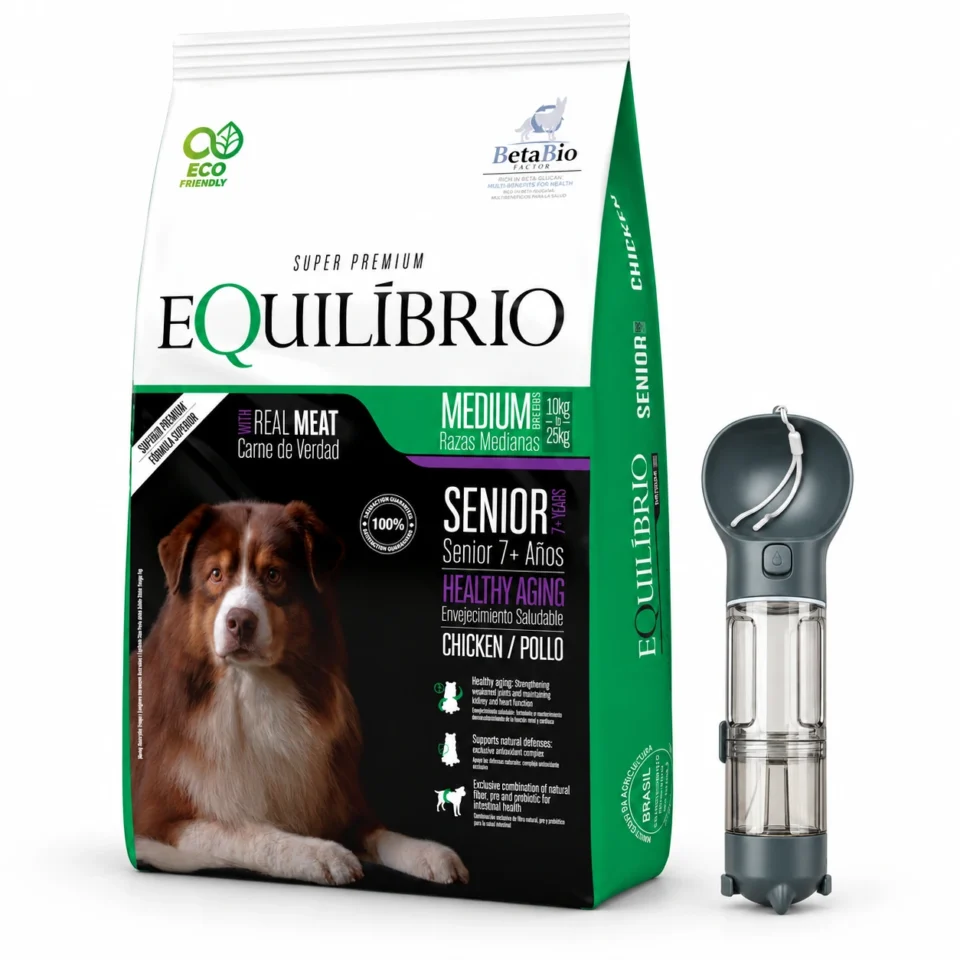 Equilibrio Mature 15 Kg + Bebedero gris de regalo