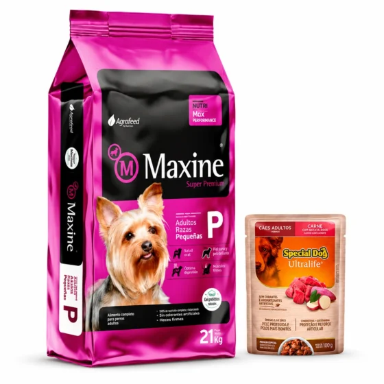 Maxine Raza Pequeña Adulto 22,5 Kg + Salsa de regalo