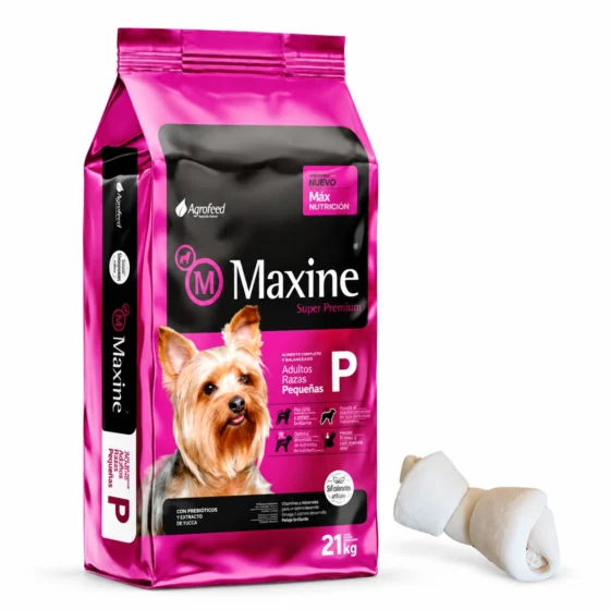 Maxine Raza Pequeña Adulto 22,5 Kg + Hueso de lonja de regalo