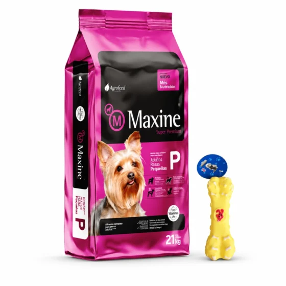 Maxine Raza Pequeña Adulto 22,5 Kg + Juguete mordedor de regalo