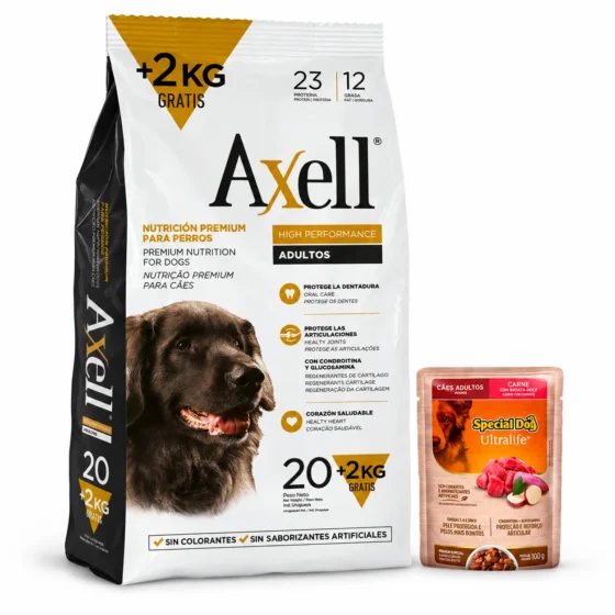 Axell Adulto High Performance 22 Kg + Salsa de regalo